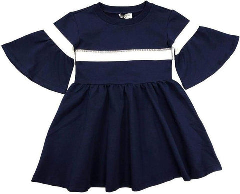 Monnalisa Girls Blue Dress