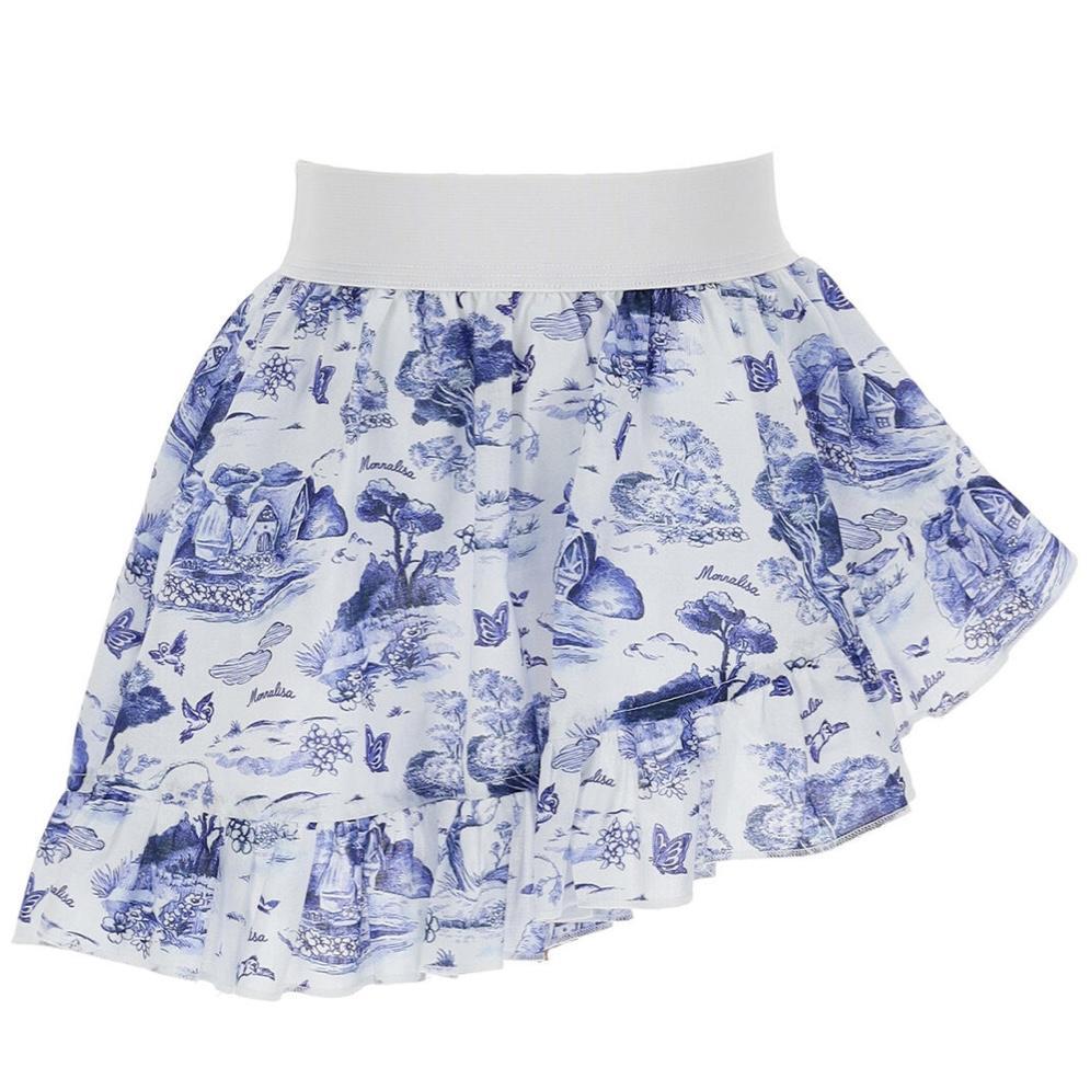 Monnalisa Girls Blue Fairytale Sarong