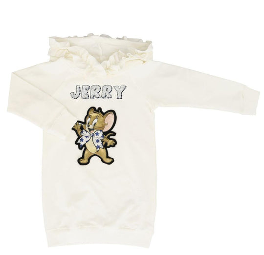 Girls Cream 'Jerry' Dress