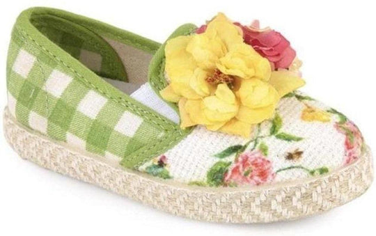 Girls Flower Espadrille