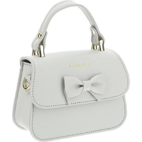 Monnalisa Girls Grey Bow Bag