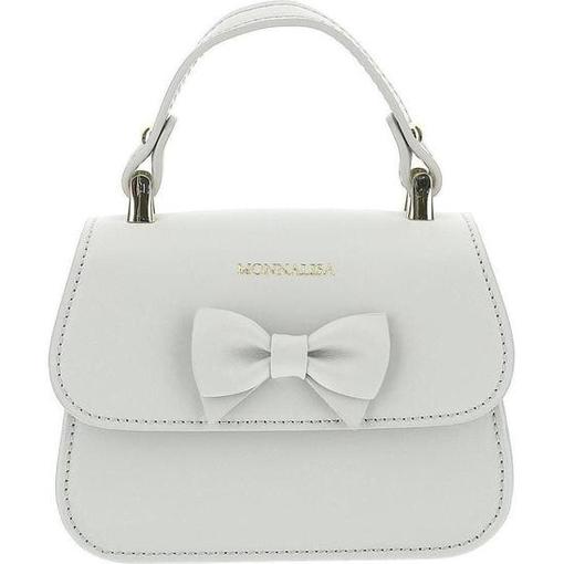 Monnalisa Girls Grey Bow Bag