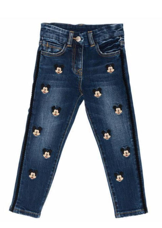Girls Mickey Mouse Jeans