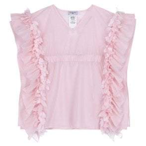 Monnalisa Girls Pink Kaftan