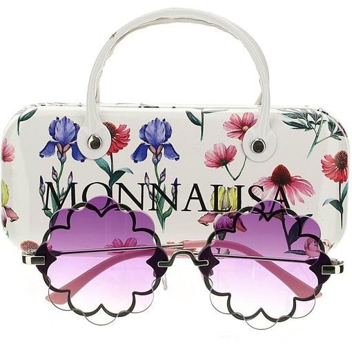 Monnalisa Girls Purple Floral Sunglasses