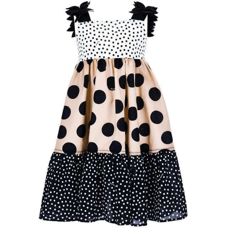 Monnalisa Girls Spot Dress