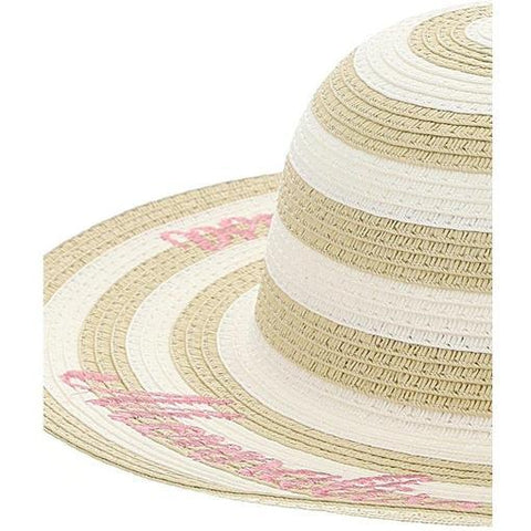 Monnalisa Girls Straw Beach Hat