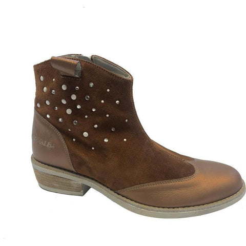 Monnalisa Girls Tan Chelsea Boot