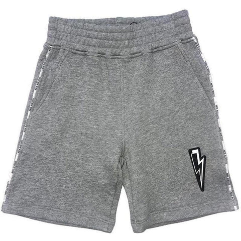 Neil Barrett Grey Bolt Shorts