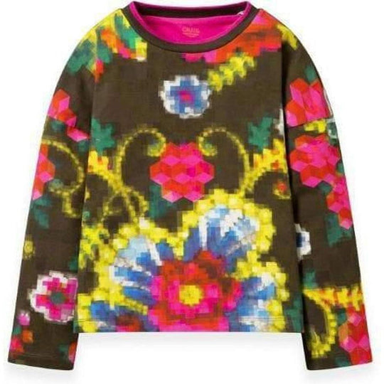 Girls Green 'Tortilla' T-shirt