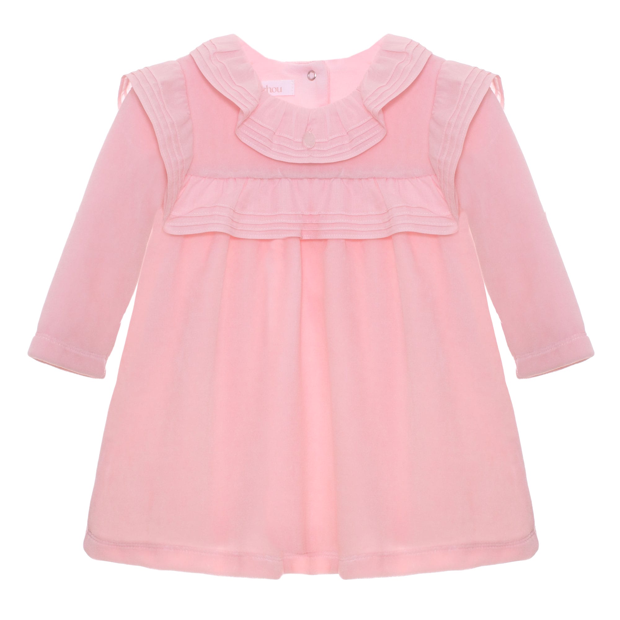 patachou Girls Pink Frill Dress