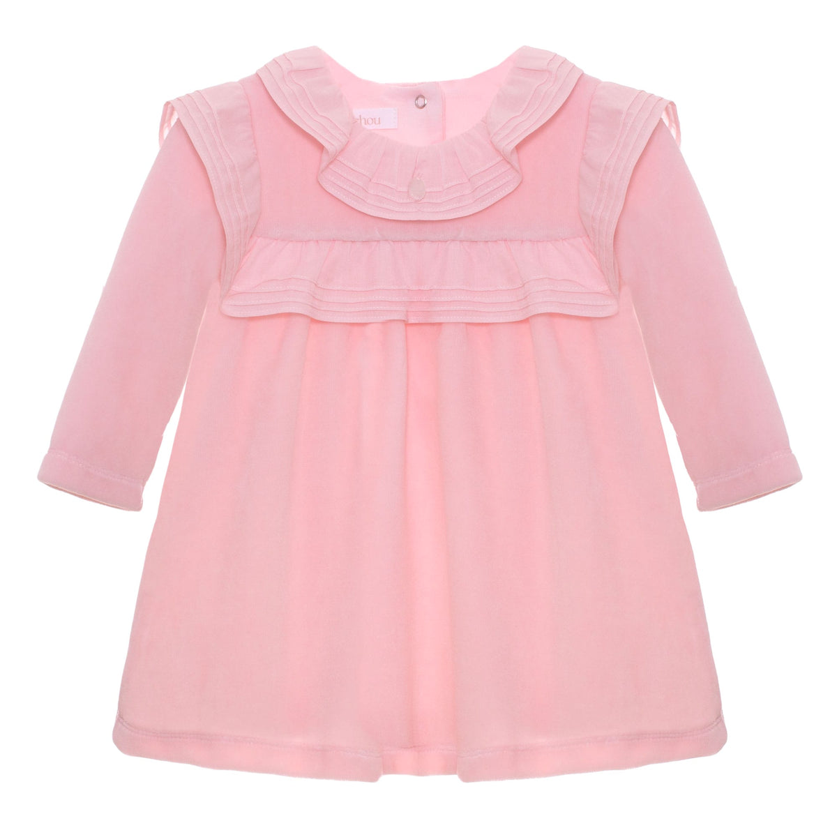 patachou Girls Pink Frill Dress