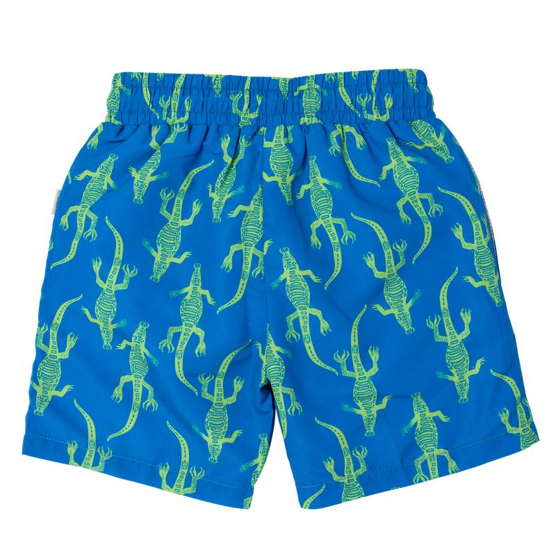 Paul Smith Junior Boys Blue Croc Swimming Shorts