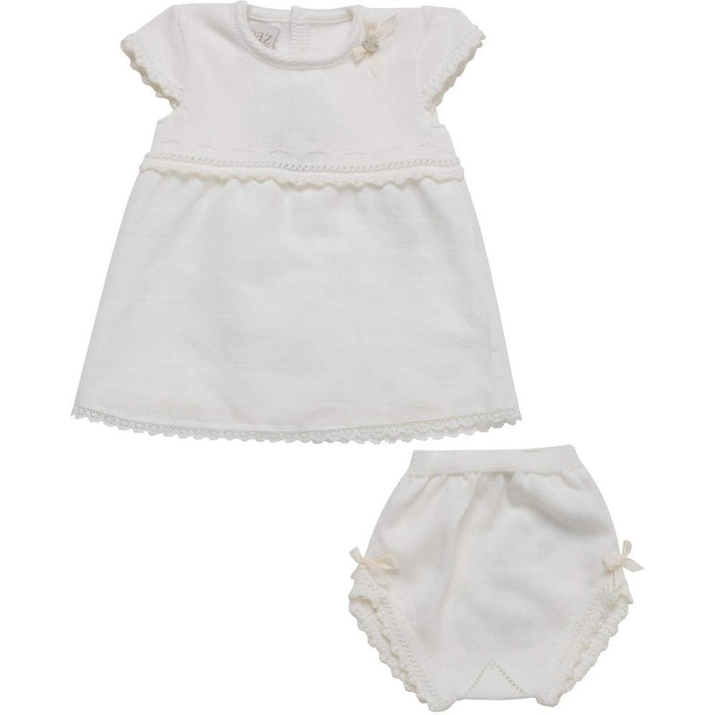 Paz Rodriguez Baby Girls Ivory Two Piece Set