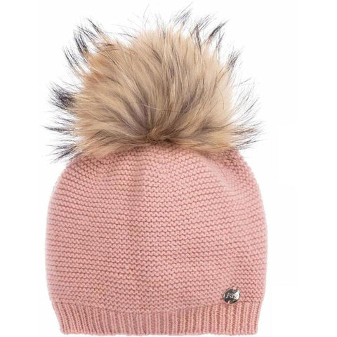 Paz Rodriguez Baby Girls Mist Pink Orion Knit Hat