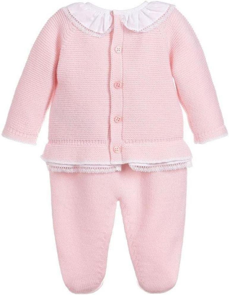 Paz Rodriguez Baby Girls Pink & White Set