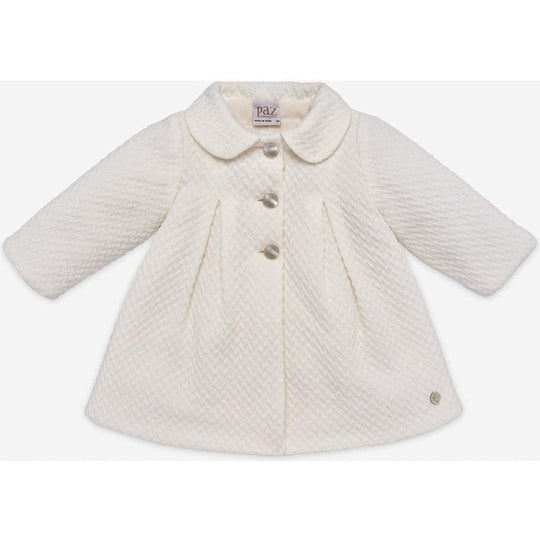 Girls Ivory 'Pegasus' Coat