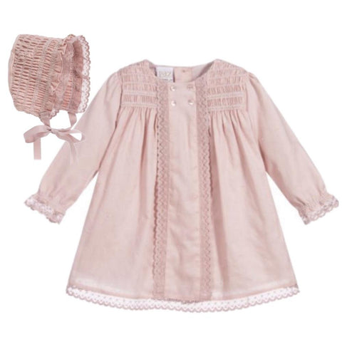 Paz Rodriguez Girls Misty Pink Dress Set