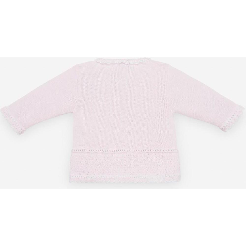 Paz Rodriguez Girls Pale Pink Knitted Set