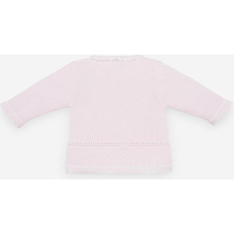 Paz Rodriguez Girls Pale Pink Knitted Set