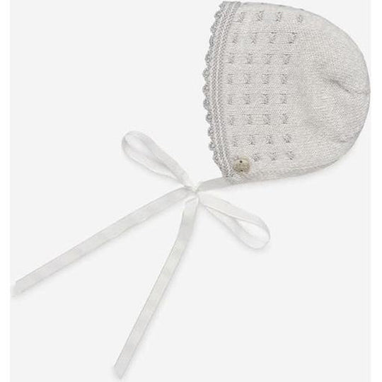 Pale Grey 'Perseo' Bonnet