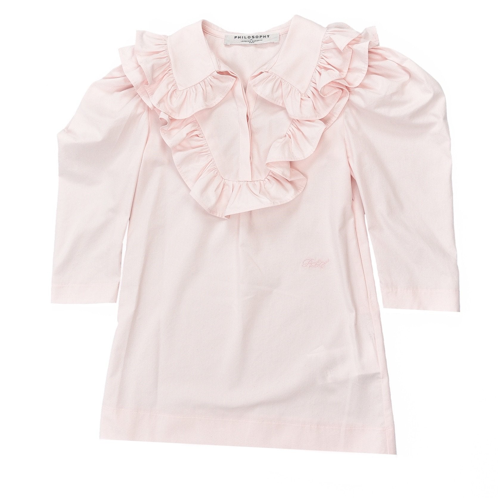 Philosophy Di Lorenzo Serafini Girls Pink Frill Dress