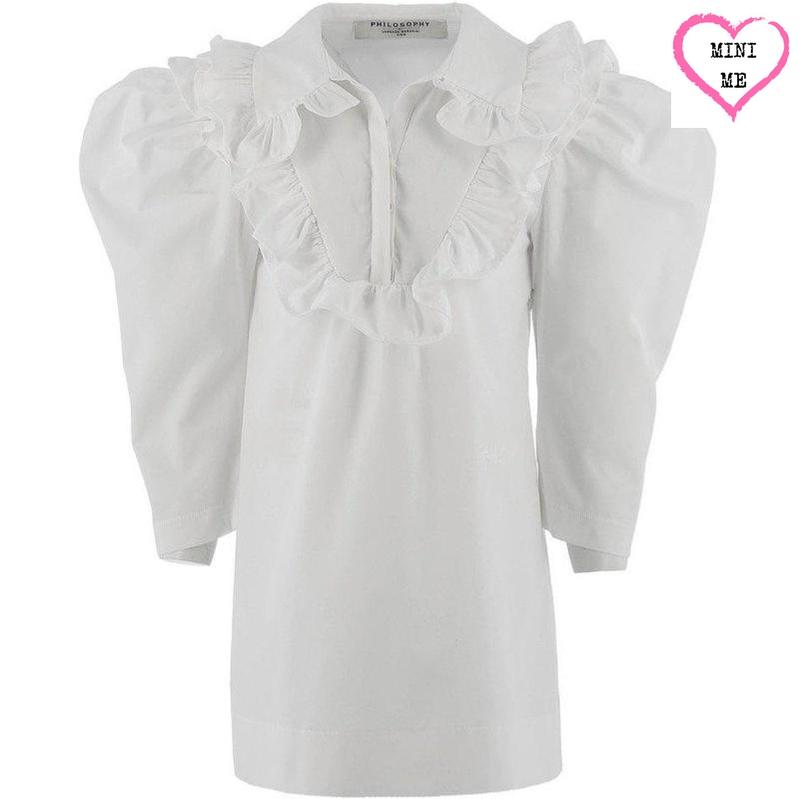 Philosophy Di Lorenzo Serafini Girls White Frill Dress