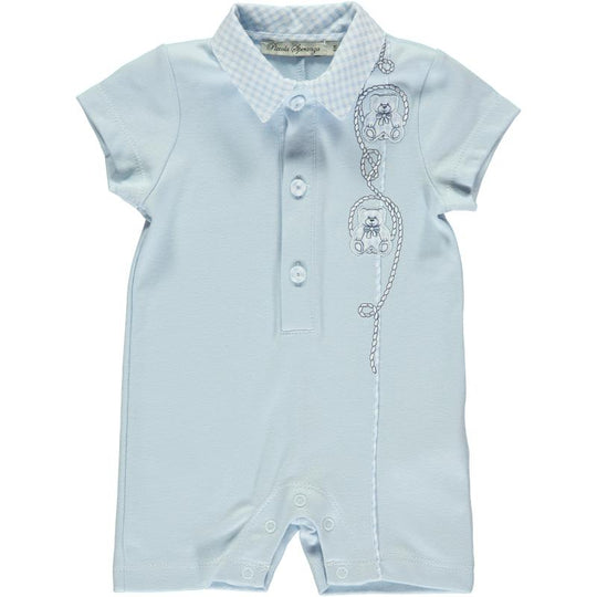 Boys Blue Romper