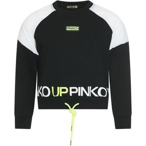 Pinko Girls Black Sweatshirt