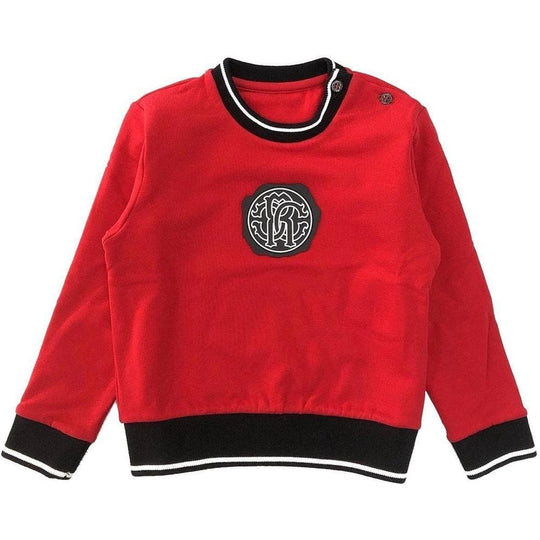 Baby Boy Red Sweatshirt