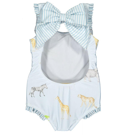 Sal & Pimenta Girls Sunset Safari Swimsuit