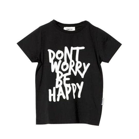Boys Black 'Bobby' T-Shirt