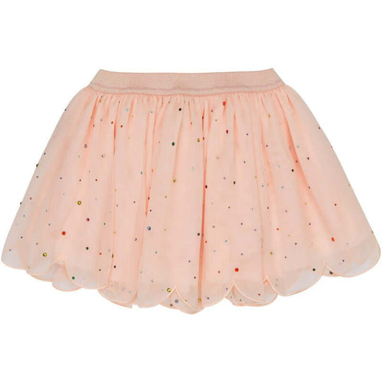 Girls Pink Tulle Skirt