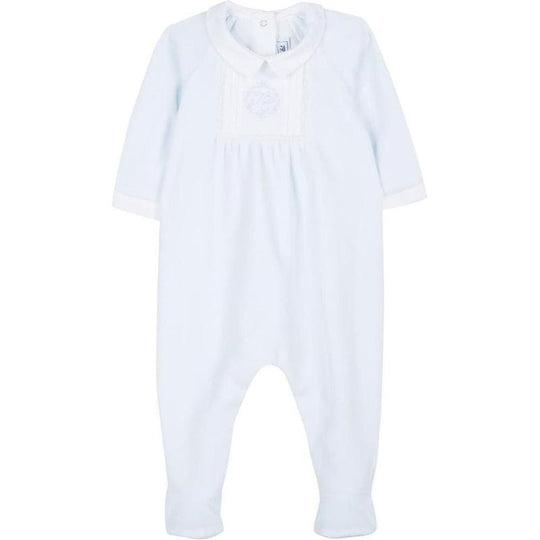 Boys Pale Blue Babygrow