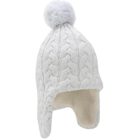 Pale Blue Knitted Hat