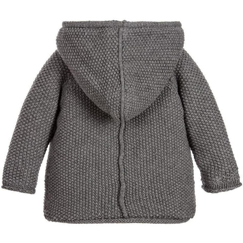 The Little Tailor Charcoal Grey Pram Coat