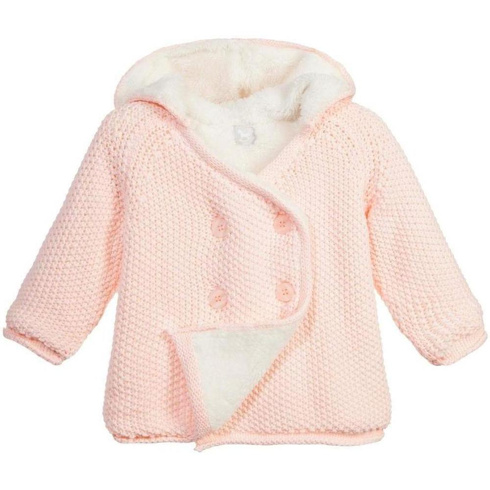 The Little Tailor Pale Pink Pram Coat