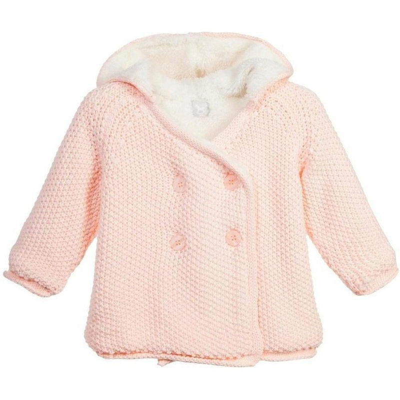 The Little Tailor Pale Pink Pram Coat