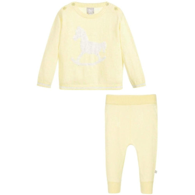 The Little Tailor Unisex Knitted Lemon Jumper and Leggings