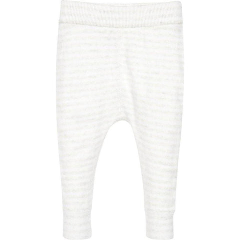 The Little Tailor White Rocking Horse Top and Knitted Leggings