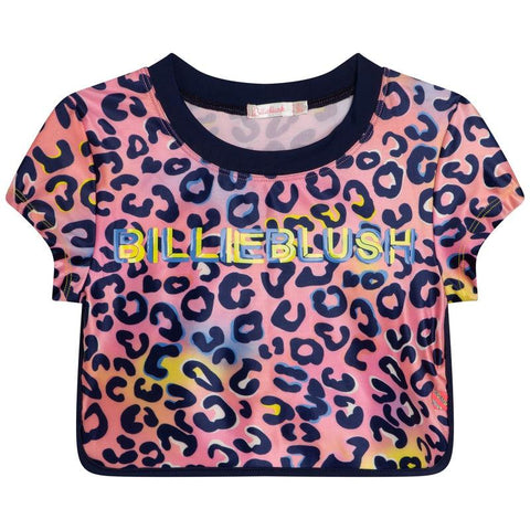 Billieblush Girls Multi Coloured Short Sleeves T-Shirt