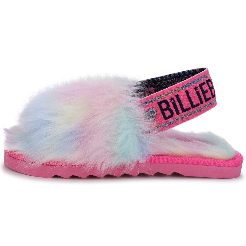 Billieblush Girls Pink Multi Coloured Sliders
