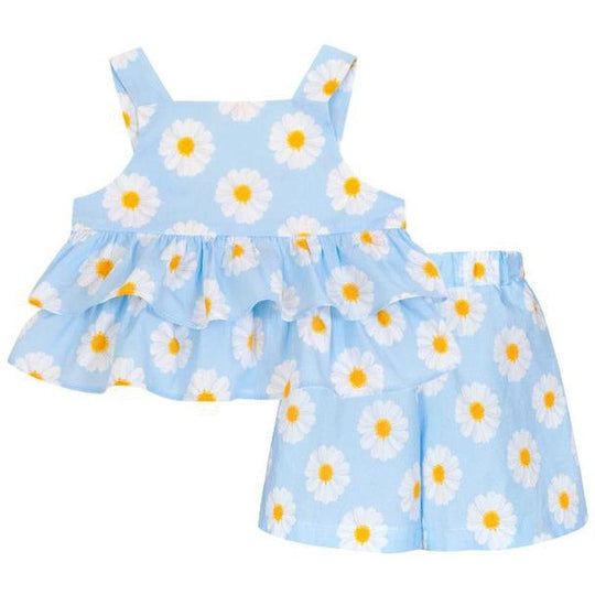 Girls Sunflower Short Set