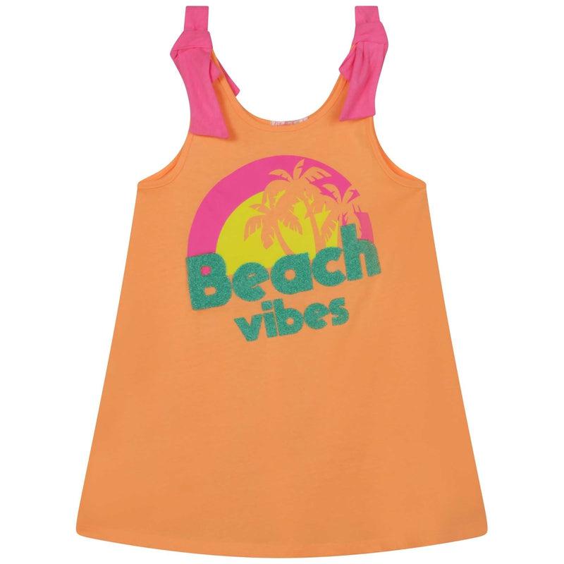 Billieblush Girls Orange Beach Vibes Dress