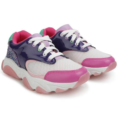 Girls deals pink trainers