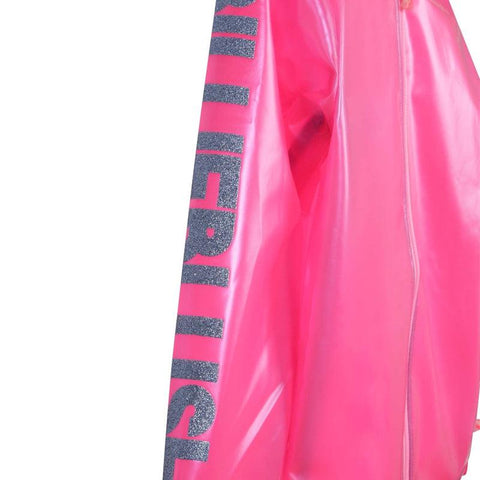 Billieblush Girls Pink Transparent Rain Coat