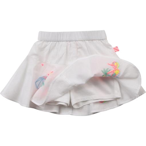 Billieblush Girls White Shorts Skirt