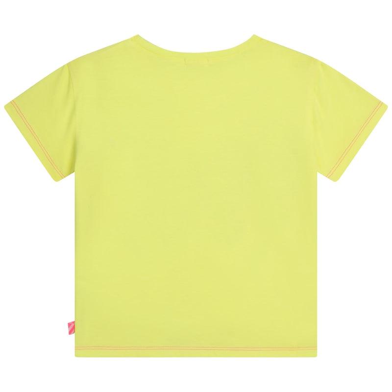 Billieblush Girls Yellow Butterfly T-shirt