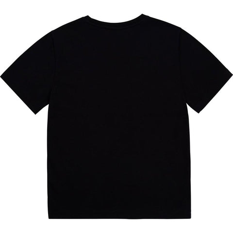 BOSS Boys Black Lines T-Shirt