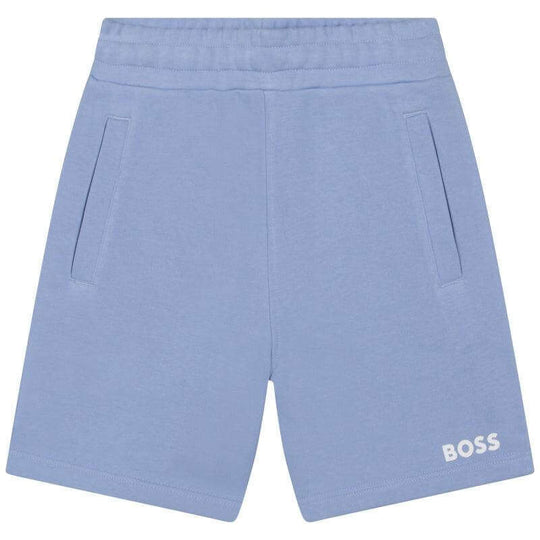 Boys Blue Logo Shorts